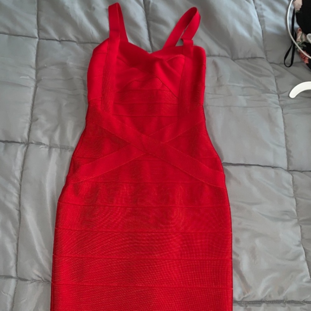 Bodycon Red Mini Dress